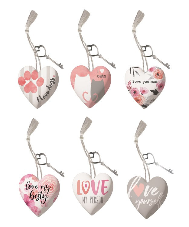 Ceramic Heart Ornament