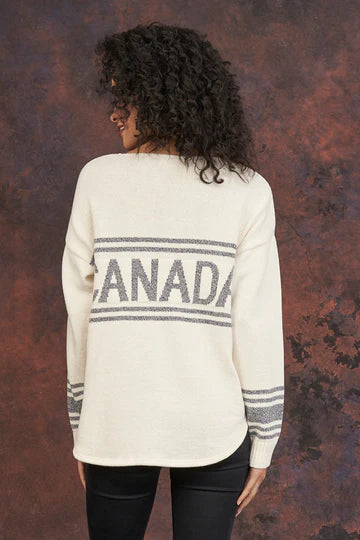 Eco Cotton Retro Hockey Pullover Sweater