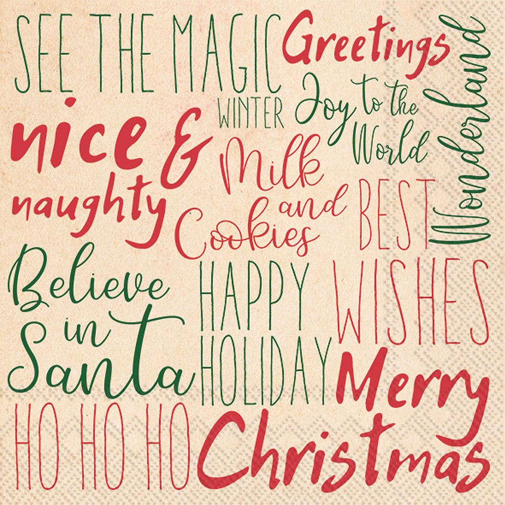 Winter Luncheon Napkins