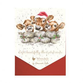 Wrendale Christmas Cards 8 Pack Notecards