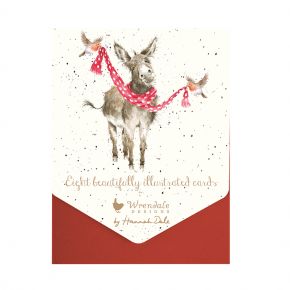 Wrendale Christmas Cards 8 Pack Notecards