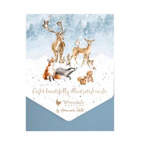 Wrendale Christmas Cards 8 Pack Notecards