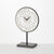 Black & White Metal Standing Clock
