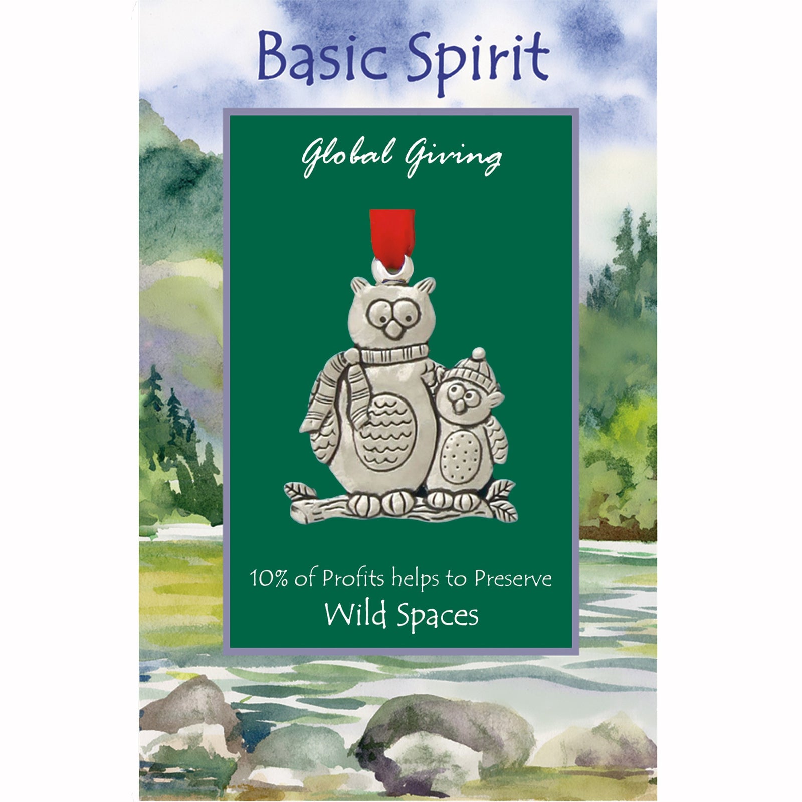 Basic Spirit Pewter Hanging Ornament -  Global Giving