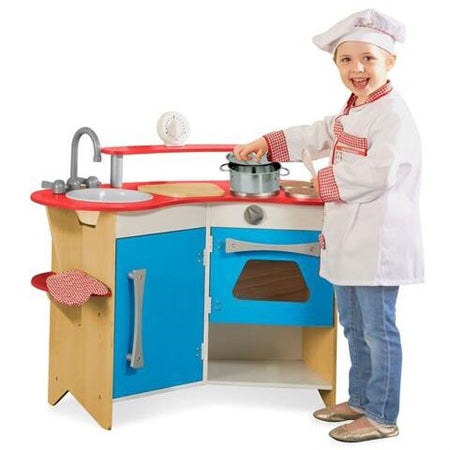 Melissa &amp; Doug Cooks Corner Wooden Kitchen