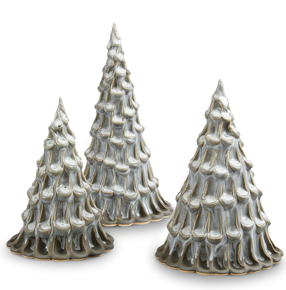 Hilborn Pottery Winter Trees Trio