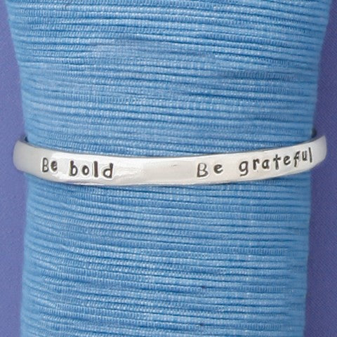 Basic Spirit Pewter Bangle - Thin