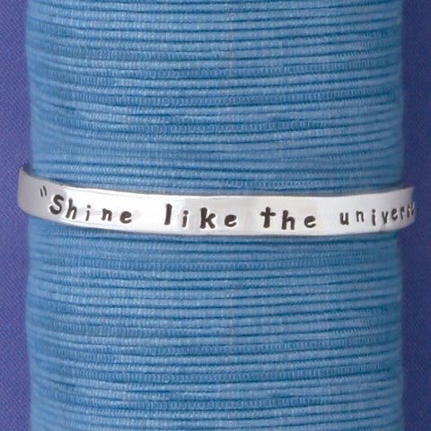 Basic Spirit Pewter Bangle - Thin