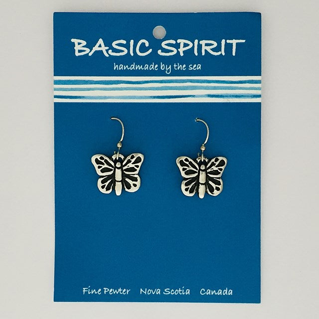 Basic Spirit Pewter Earrings