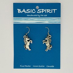 Basic Spirit Pewter Earrings