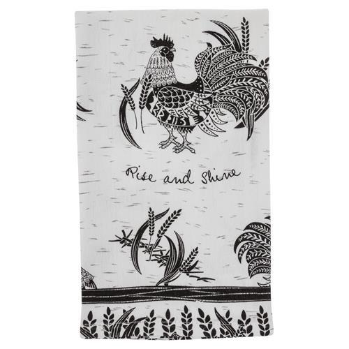 BOHO B&amp;W Tea Towel