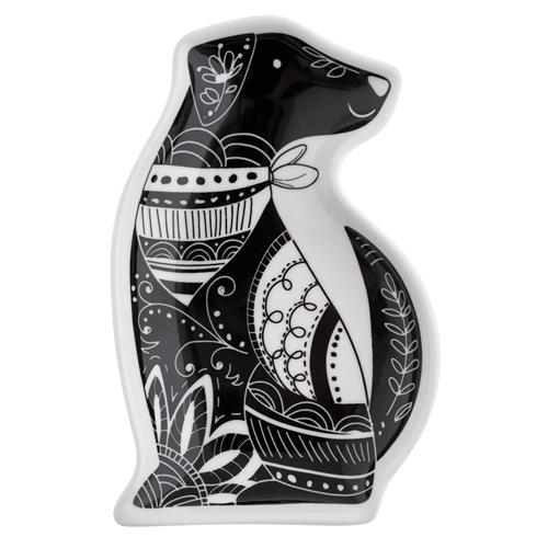 BOHO B&W Shaped Trinket Tray