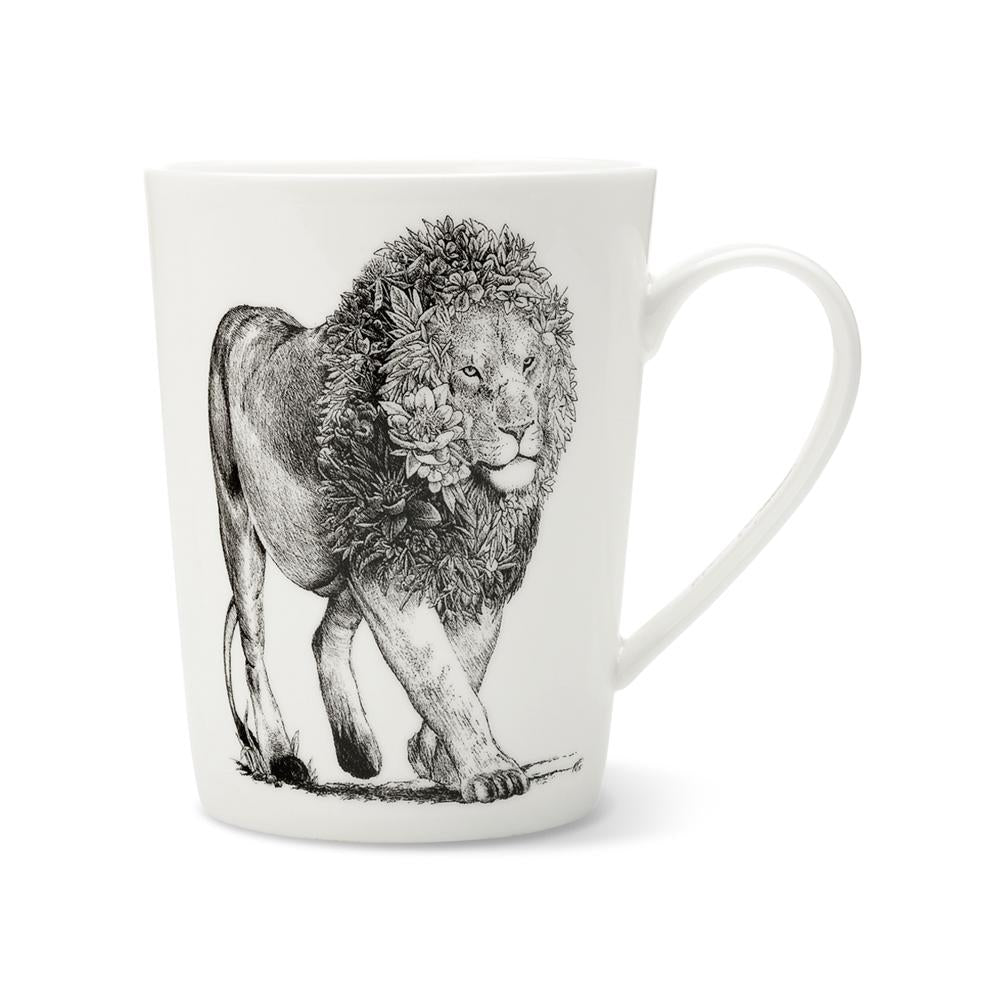 Marini Ferlazi Animal Print Bone China Mug