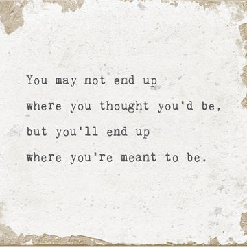 Cedar Mountain Marble Coaster