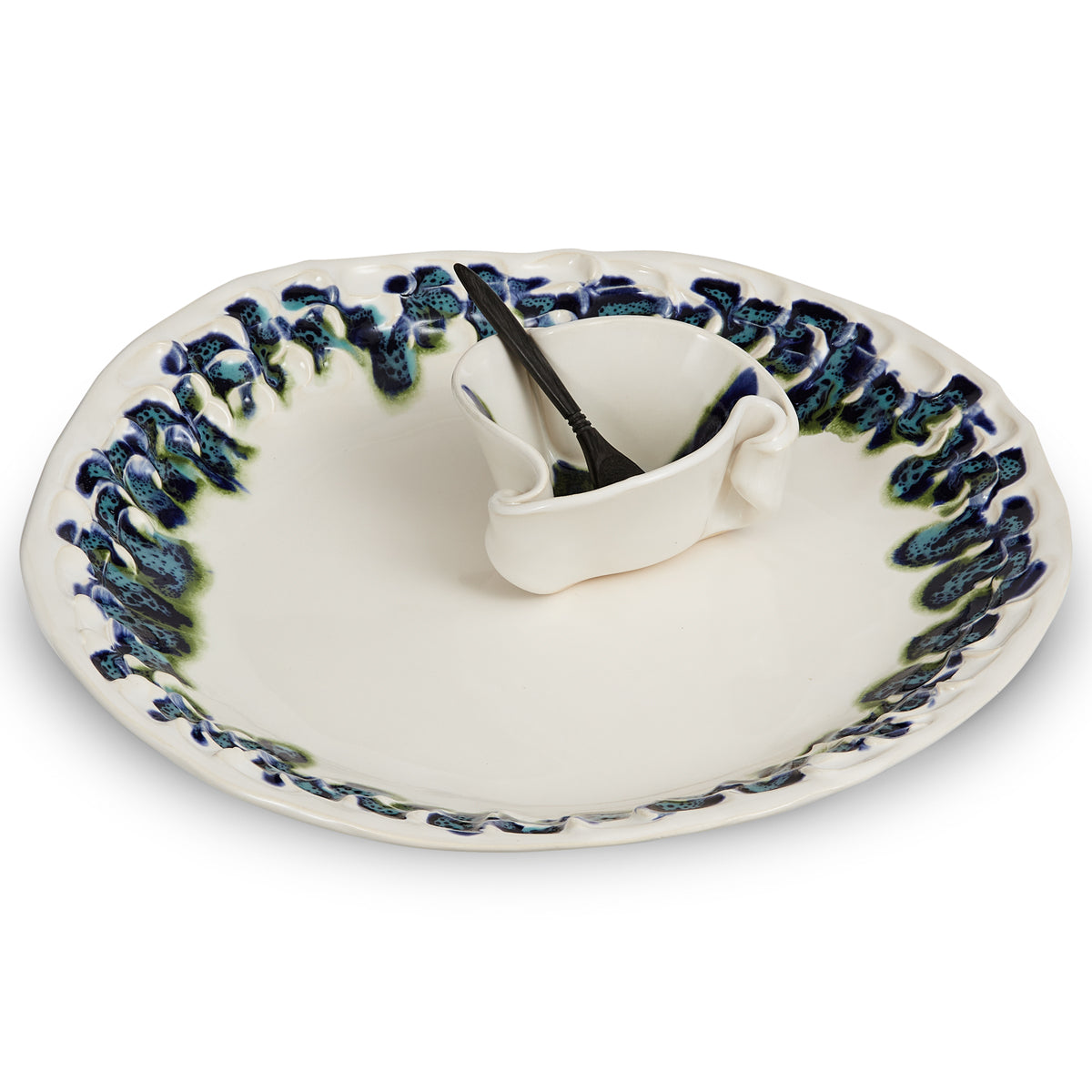 Hilborn Pottery Textured Tray Set