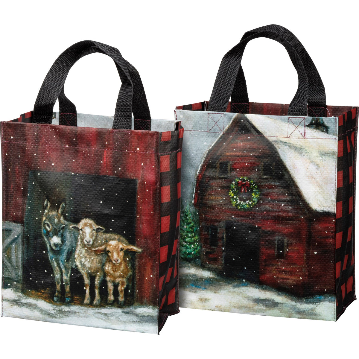 Winter Theme Tote Bag