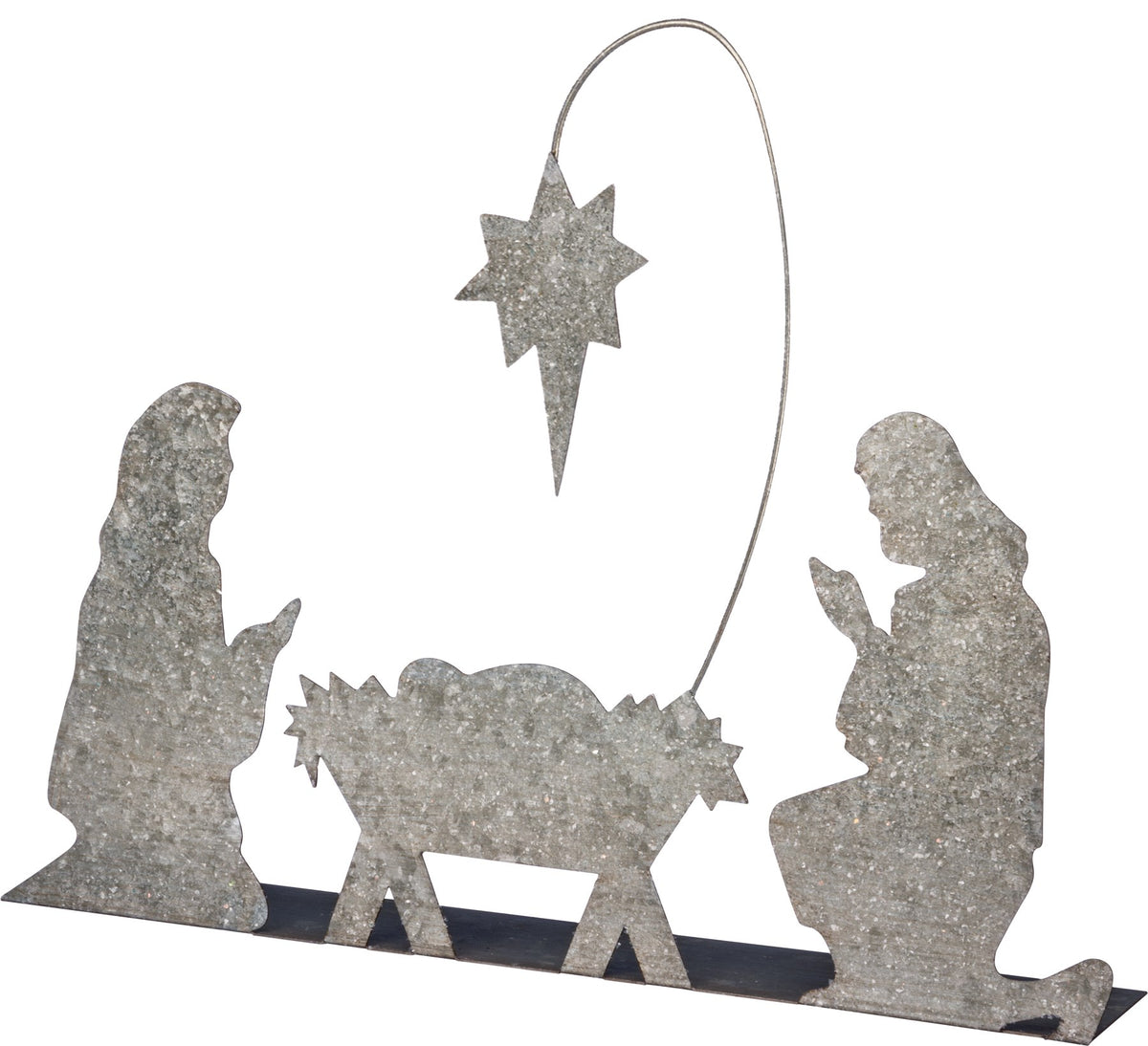 Metal Christmas Nativity