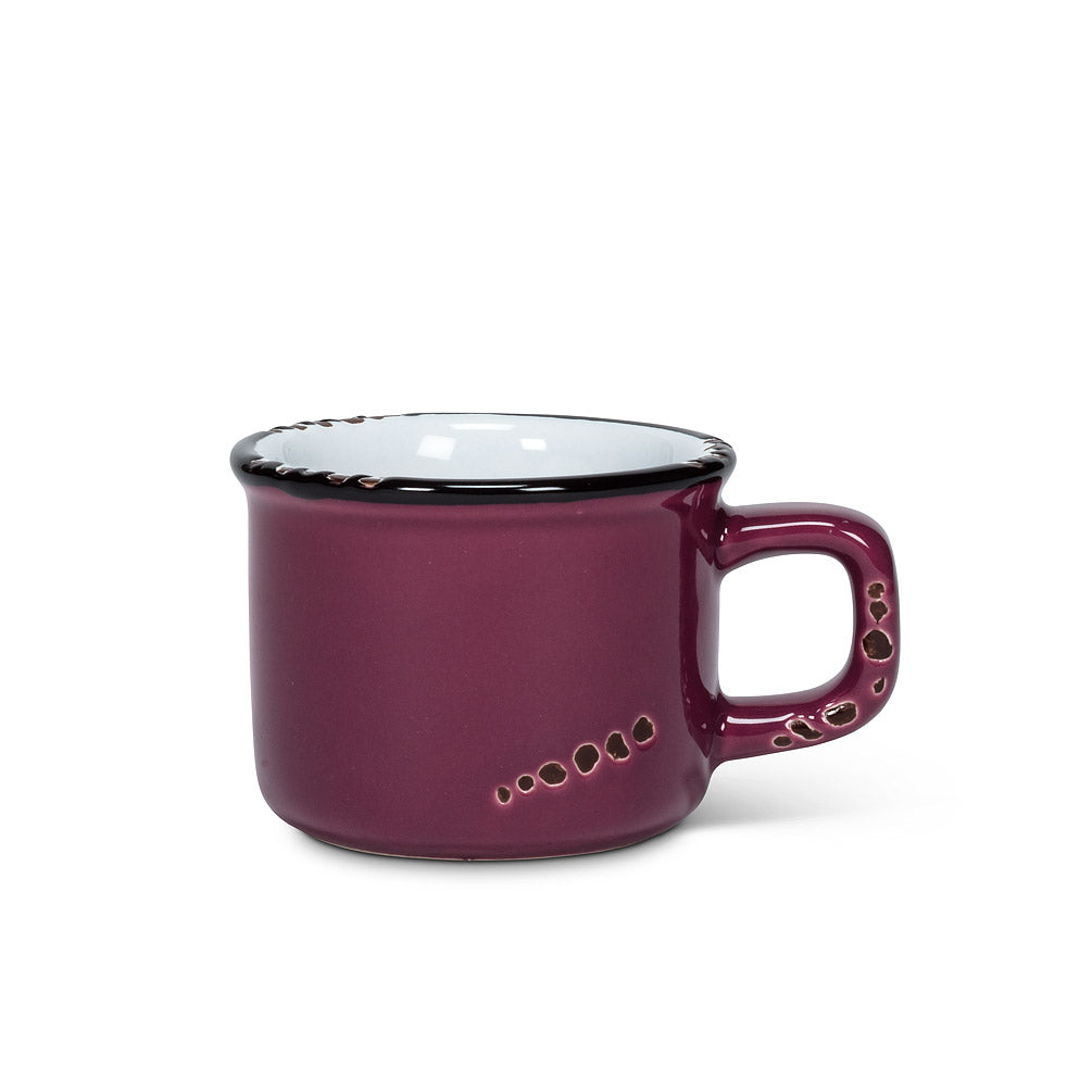 Enamel Look Espresso Mug 3oz