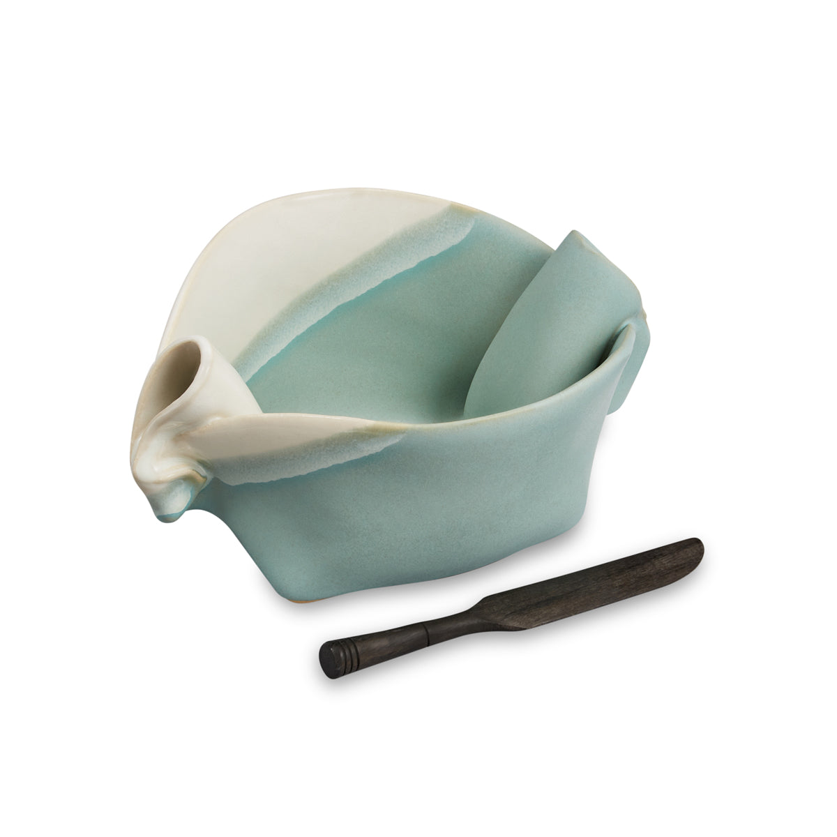 Hilborn Pinch Pot with Rosewood Knife