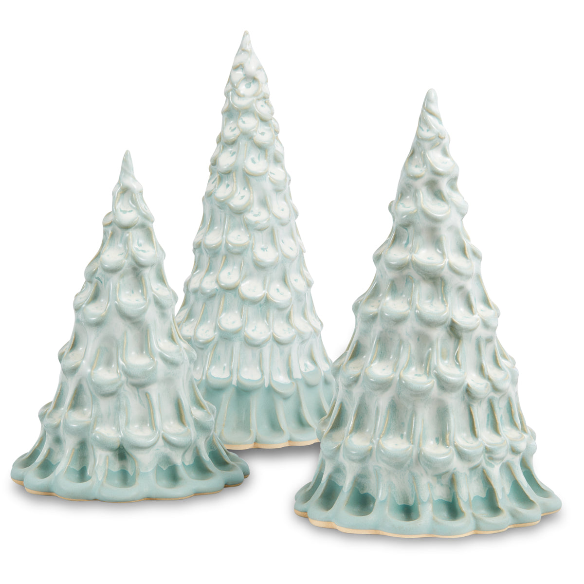Hilborn Pottery Winter Trees Trio