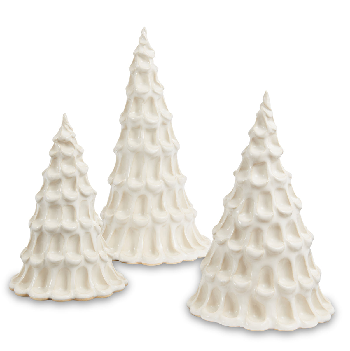 Hilborn Pottery Winter Trees Trio