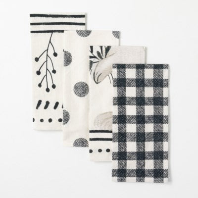 Patterned Tea Towel Set