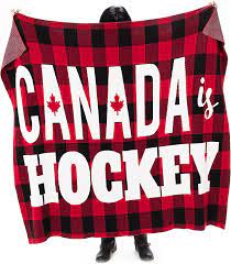Hockey Knit Throw