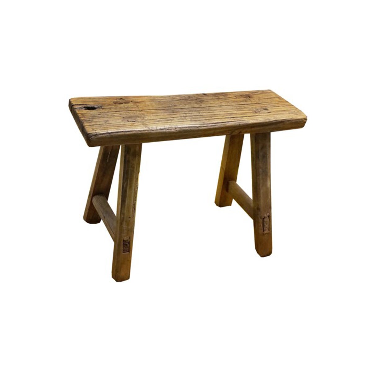 Rectangular Antique MinI Stool