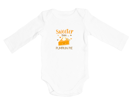 Sweeter Than Pie Diaper Shirt