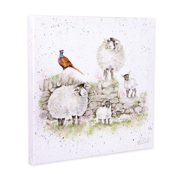 Wrendale 20cm x 20cm Canvas Print