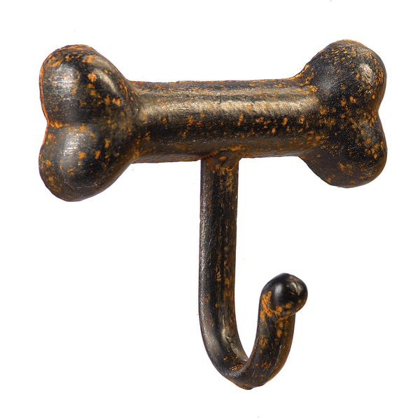Dog Bone Cast Iron Wall Hook