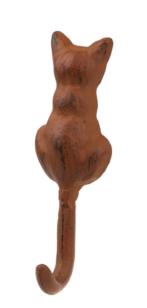 Cat Tail Cast Iron Wall Hook