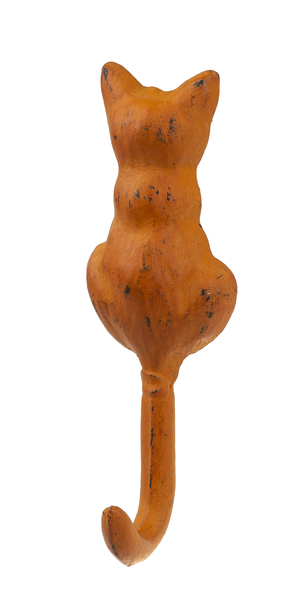 Cat Tail Cast Iron Wall Hook