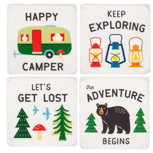 Absorbent Coaster Set/4