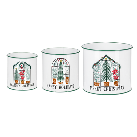 Christmas Greenhouse Planter S3