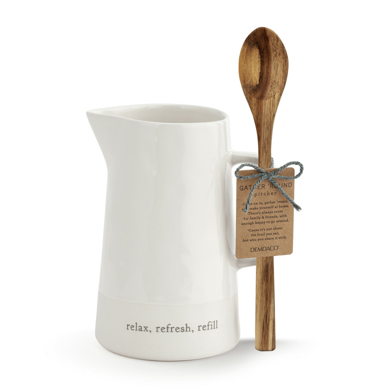 Relax & Refresh Pitcher & Spoon
