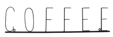 Coffee Iron Wall Decor