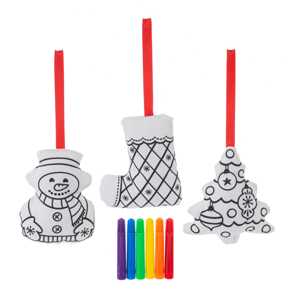 Fabric Toy Colouring Kit