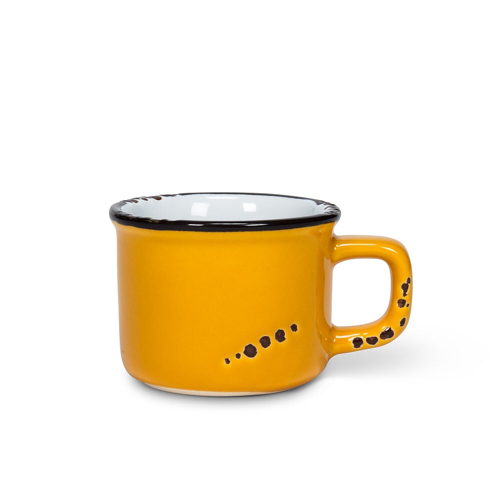 Enamel Look Espresso Mug 3oz