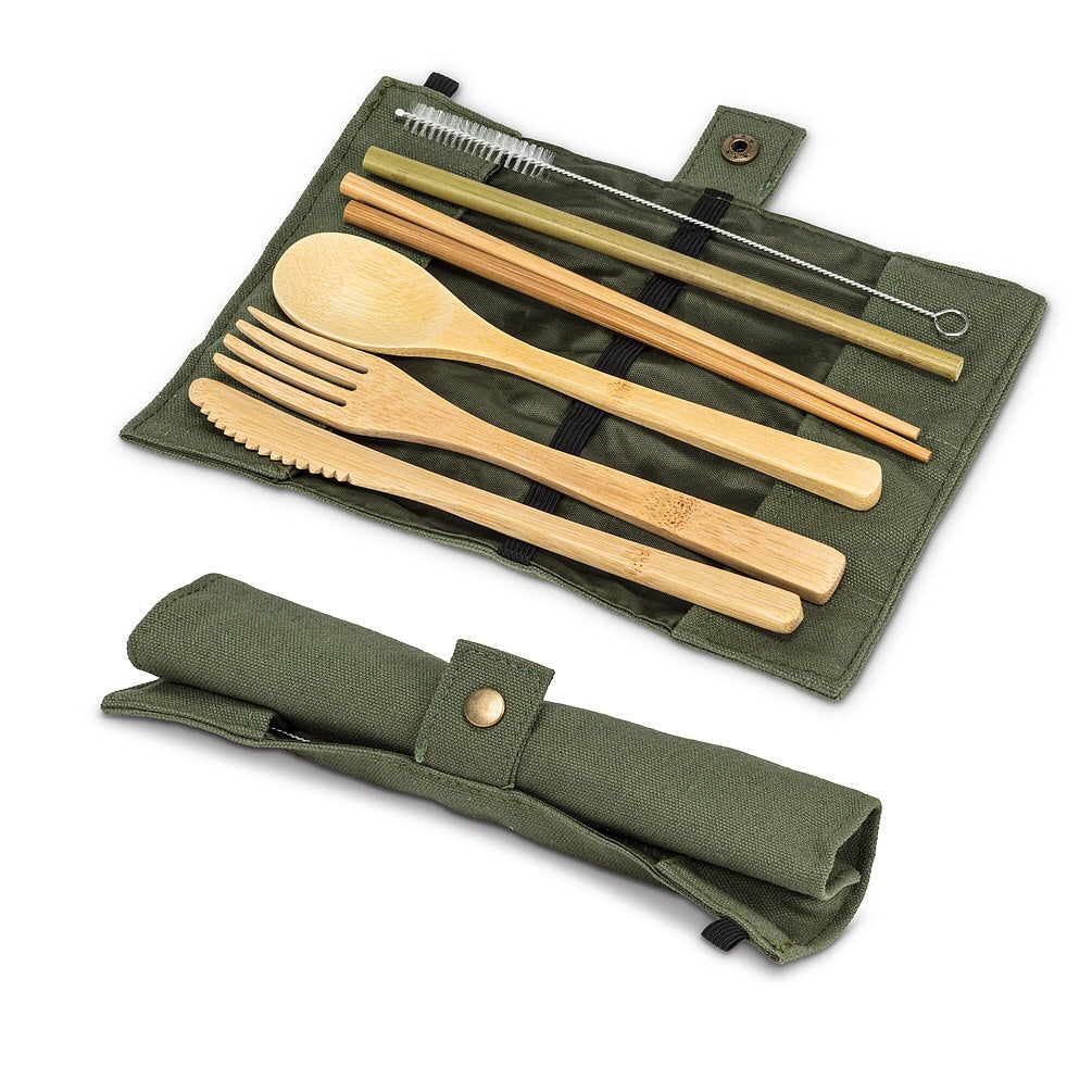 Bamboo 7 Piece Flatware Set