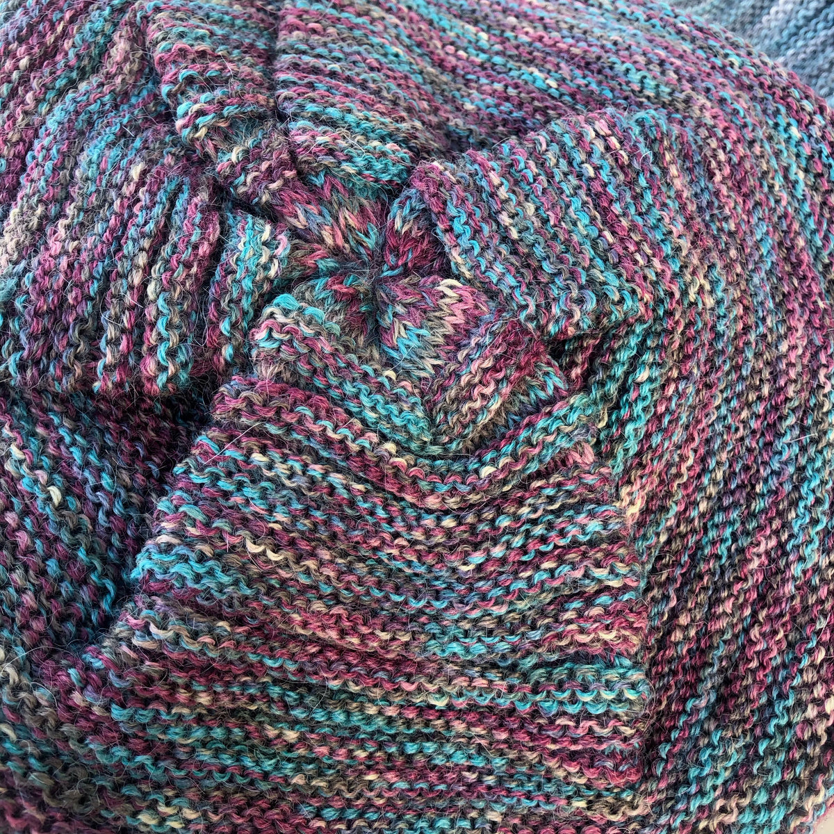 Alpaca Knitted Slouchie Hat