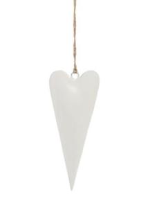 Enamel 7&quot; Heart Ornament