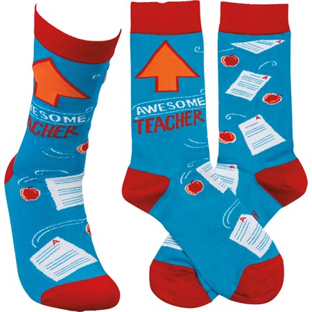 Primitive By Kathy Awesome Socks