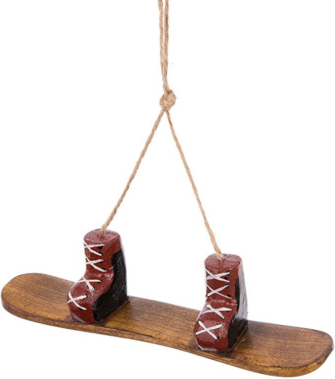Snowboard &amp; Boots Ornament