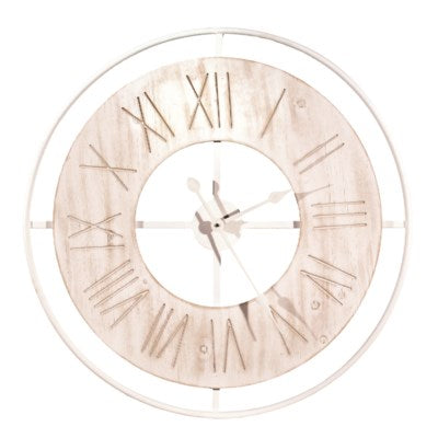 Round Wood Clock