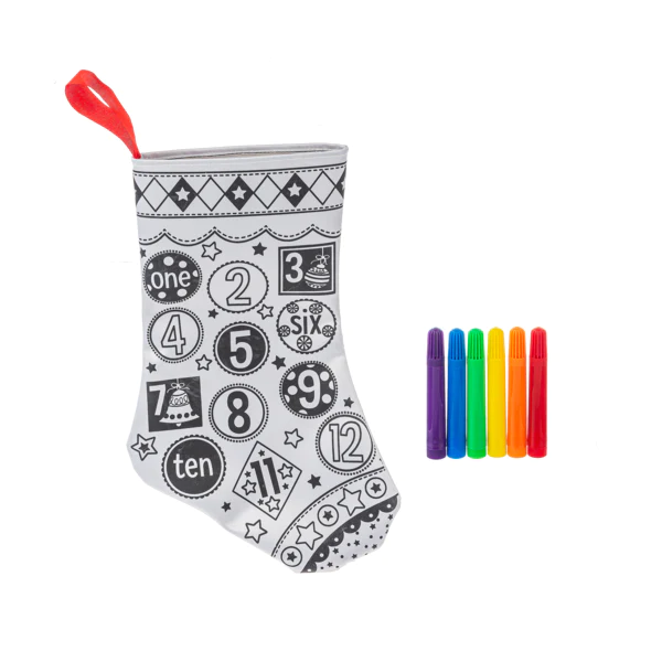 Fabric Toy Colouring Kit