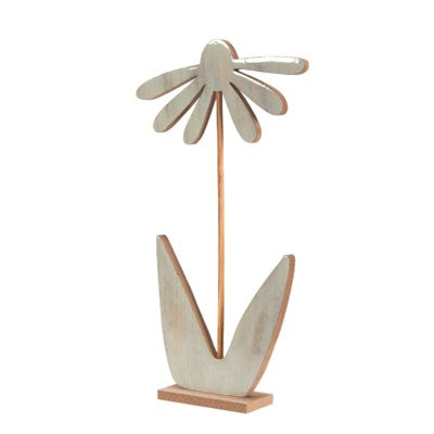 Wood Daisy Table Decor