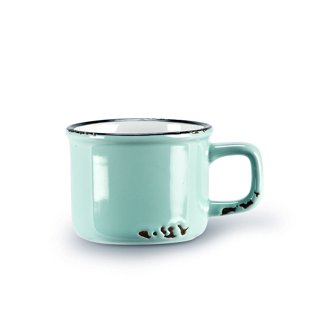 Enamel Look Espresso Mug 3oz
