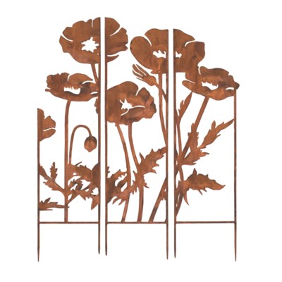 Rustic Metal Garden Stake