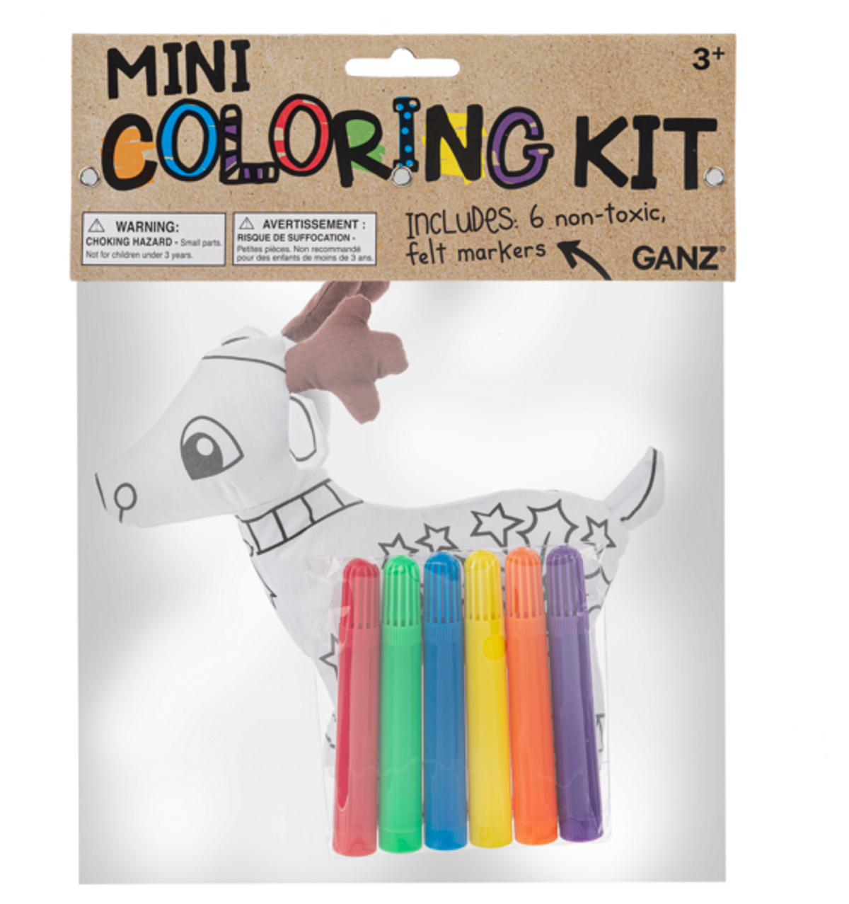 Fabric Toy Colouring Kit